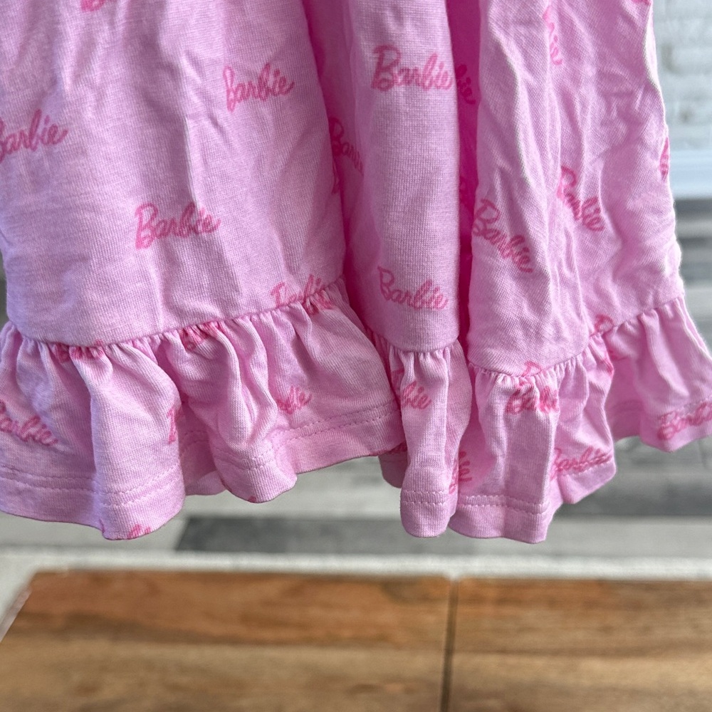Posh Peanut X Barbie Racer Back Ruffle Dress Size 2T Limited Edition - Picture 3 of 5